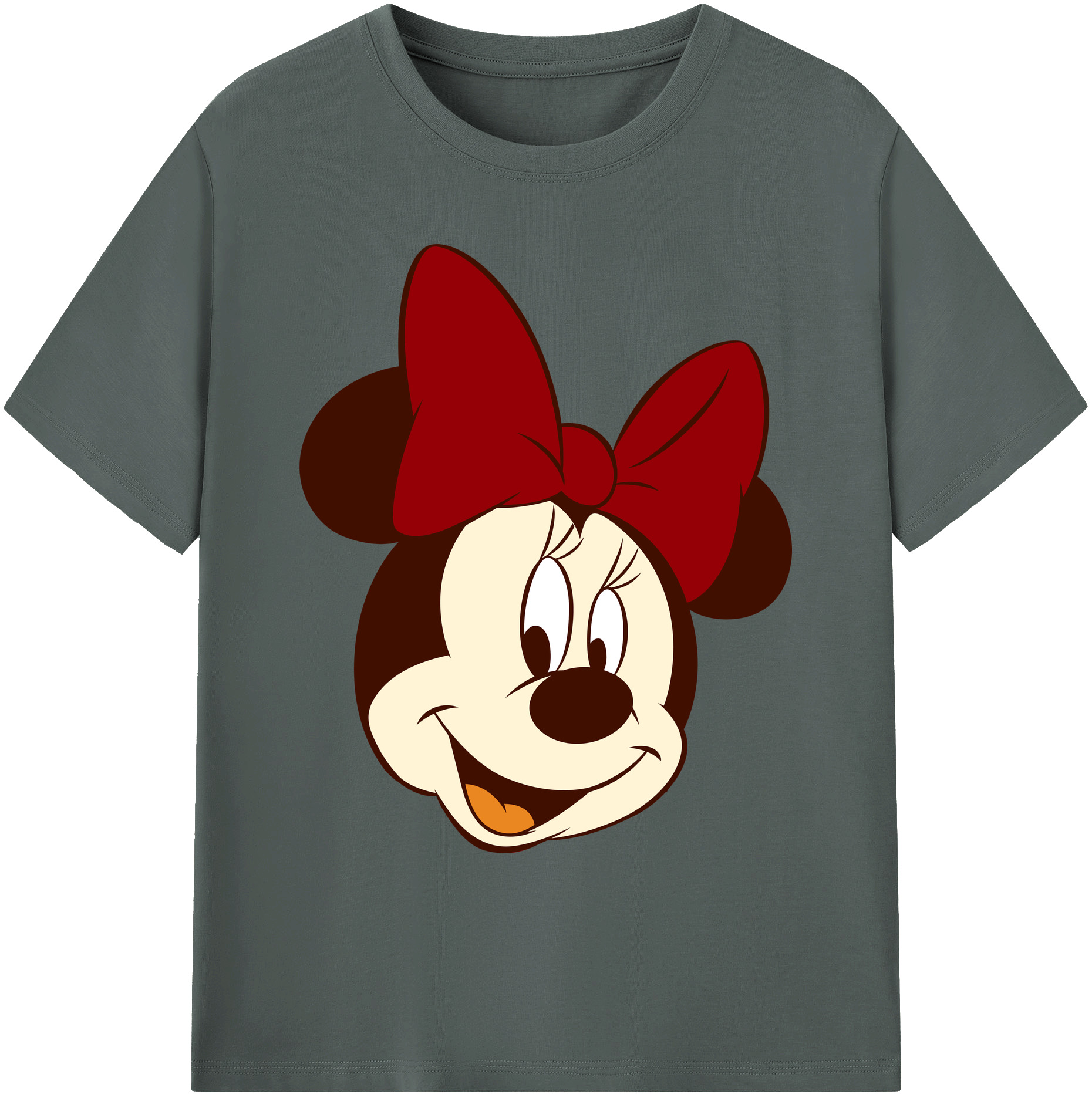 ミッキーマウス Mickey Mouse 綿100％ メンズ半袖Tシャツ｜肌触りやわらか＆通気性